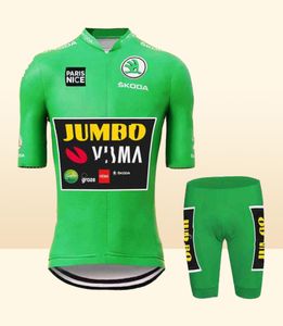 2022 Cycling Jersey Team Set Paris-Tour Yellow Clothing Road Bike Shirts Pak Bicycle Bib Shorts MTB ROPA MAILLOT9194225