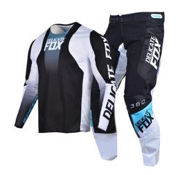 2022 Delicate Fox 360 Dier Motocross Combo Kit Mountain Crossmotor Scooter ATV UTV BMX DH Enduro MTB Racing Jersey broek Set2211869