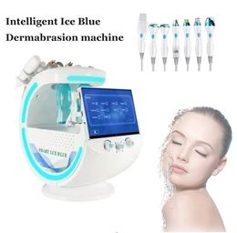 2024 Dermabrasie Hydra RF Aqua Skin Scrubber Machine Visia Skin Analysis Smart Ice Blue Ultrasonic