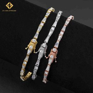 2022 Design Pass Diamond Tester 925 Sterling Silver Man Luxury Jewelry Vvs1 Moissanite Cluster Tennis Bracelet