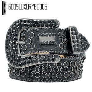 2022 Designer BB CELaire SIMON BELTES POUR HOMMES FEMMES FEMMES CEINTURE DIAMOND BLATIQUE NOIR SUR LE BLUE BLANC MULTICOLOUR 2251 2811