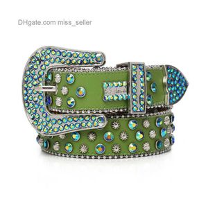 Ceinture de styliste Bb Simon pour hommes et femmes, style Punk, boucle ardillon, tendance, ceinture pour jeans d'extérieur, miss vendeur, 2022