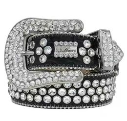 2022 Designer Belt Cintura Uomo Simon voor mannen Women Shiny Diamond Belt Set met Luminous Rhinestones Valentine's Day Gift3809991