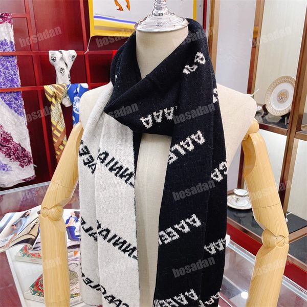 2022 concepteur cachemire écharpe hiver femmes hommes lettre imprimé foulards mode doux Pashmina Long châle femmes foulards en soie