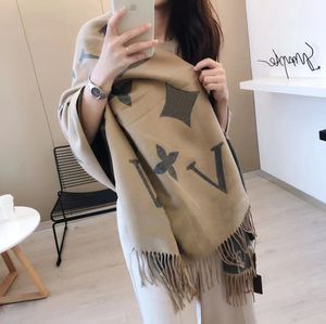 2022 Designer Kasjmier sjaal dames nieuwe mode herfst/winter warme sjaal sjaal warme kleding collocatie