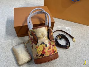 Bolso de hombro con diseño de diseñador 2022, minibolso con diseño de flores para mujer, caja de entrega