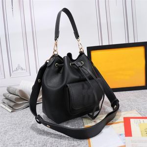 2022 Designer Beroemde handtassen NEONOE schoudertassen Noe lederen emmer tas vrouwen bloem afdrukken crossbody tas portemonnee 57687253U