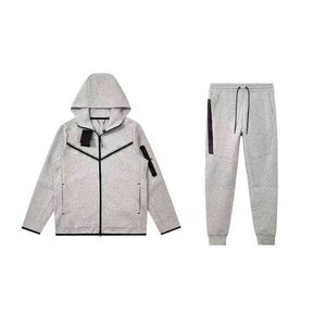 2022 Designer Jogging Suits Men Sport Suit Tech Fleeces Zipper Tracksuits Ensemble paren dezelfde stijl mode lange mouwen pakken 2 -delige T220809