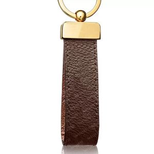 2022 Designer Porte-clés Porte-clés Boucle Porte-clés LoVers Porte-clés en cuir à la main Accessoires pendentif 5 couleurs avec boîte Dust Bag1763
