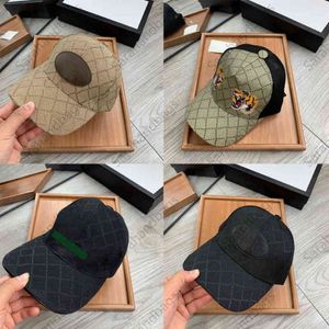 2022 Designer Mens Baseball Cap Femme Marque Deux Lettres Animal Broderie Hommes Femmes Casquette Sun Hat Gorras Sports Mesh Trucker Ca2627