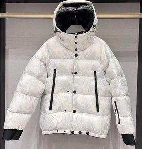 2023 Designer Mens Ski Suit Down Jacket Double Zipper Luxurys France Hommes Downs Manteau Marque De Mode Vêtements D'extérieur 0001 Taille1-5