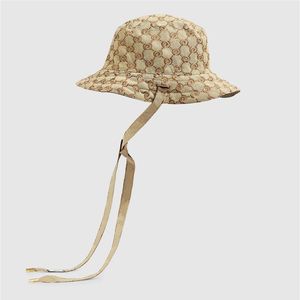 2022 Designer Multicolor Reversible Canvas Bucket Hat Gorras de moda Sombreros Hombres Mujeres Verano Equipado Beach Bonnet Beanie Casquette Wo267u Upbth