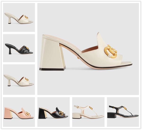 2023 Zapatillas de diseñador Sandalias con punta de clip para mujer Zapatos planos casuales para mujer Zapatos de playa Nuevos zapatos de moda para mujer con caja 35-42