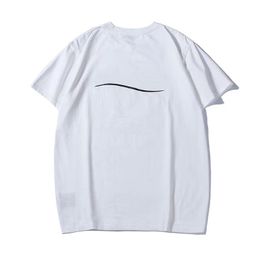 2022 Designer T-shirt Summer Date manches courtes Trapstar Waves Tee Hommes Femmes Vêtements Lovers T-shirts de luxe Mode senior Pur coton de haute qualité T-shirts Taille S-2XL
