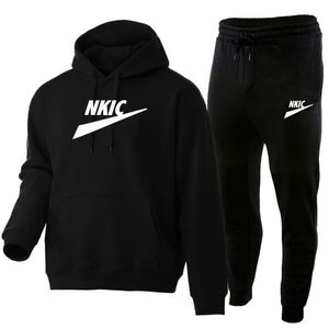 2022 Designer Survêtements Marque de vêtements pour hommes Sweats à capuche imprimés Pantalons de survêtement Survêtement Hommes Hiver Coton Chaud Jogging Costume S-3XL