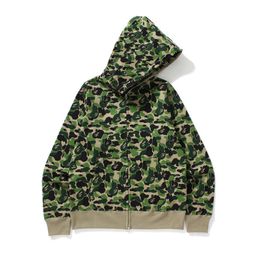 2022 modeontwerper dames hoodies trui jassen vrouwen mannen capuchon sweaters camouflage blazer sharkk face lente herfst en winter katoenen hoed jassen s-xxxl