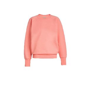 23SS ontwerpers dames sweatshirts jassen topkwaliteit met vrouwen losse ronde nek pullover sweatshirt merken lente herfst en winter katoenen roze tops s-xxl aaa