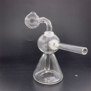 2022 Afneembare rookwaterpijp bongs dab rig waterpijp voor tabak koele design wax rigs met 30 mm kogelolie pijp met oliekom