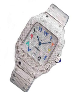 2022 Diamond heren horloge automatisch mechanisch saffier horloge 40 mm busins polshorloge stalen stalen riem montre de luxe cadeaugax38u6a79774977