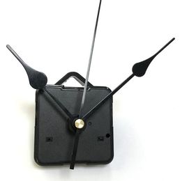 Kit de movimiento de reloj de cuarzo DIY 2022, accesorios de reloj negro, reparación de mecanismo de husillo con juegos de mano, longitud del eje 13 nuevo