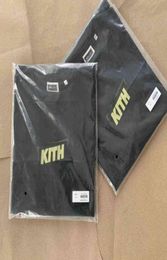 2022 Do Old Kith T-shirt Shirt Zomer Mannen Vrouwen Lightning Treats Series Donut Tee Grafisch bedrukte zak Loose Fit Cotto Kort Sle7256657