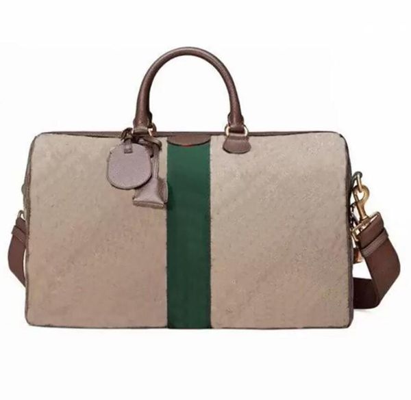 2022 bolsas de lona de 45 CM, bolso de viaje para mujer, bolso clásico para hombre, maleta con ruedas, conjunto de equipaje de mano, bolso de mano Unisex