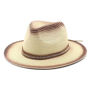 2022 Elegante Tassel strandhoeden voor vrouwen vakantie hoeden dames zon hoed zomer strohoeden uv bescherming opvouwbare reishoed