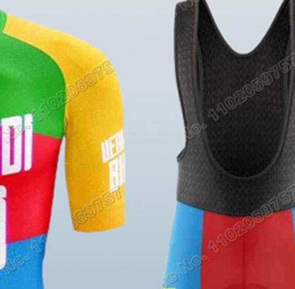 2022 Érythrée National Team Cycling Jersey Set Summer Cycling Clothing Men Road Bike Shirts Suit Bicycle Bib Shorts Mtb Maillot4765501