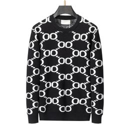 2024 Diseñador de lujo europeo y americano Suéteres de alta calidad para hombre con mujer otoño invierno suéter de manga larga sudaderas de punto M-3XL