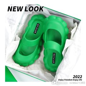 2022 EVA RUBBER PLANT PLASTIC Women Slippers Casual Sandalen comfortabele zomerschoenen zonder brief