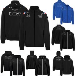 2022-2023 F1 Team Hoodie Jas Formule 1 Racing Sweatshirt Met Capuchon Nieuw Seizoen Team Hoodie Met Rits Windjack Herenmode Tops