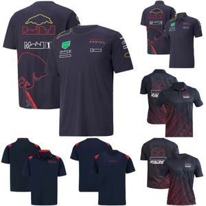 2022 F1 Polo T-Shirt Formule 1 T-Shirts Pilote De Course Séchage Rapide Jersey D'été Décontracté hommes Femmes Marque T-Shirt Hauts