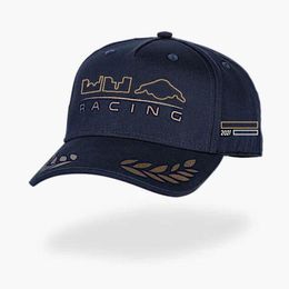 2022 F1 Racing Cap Formule 1 Team Logo Baseball Cap Gloednieuwe volledig geborduurde zonnehoedmode