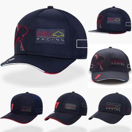 2023 F1 Racing Caps Formule 1 Team Logo Baseball Cap Gloednieuwe Volledige Geborduurde Zonnehoed Fashion Casual mannen hoeden