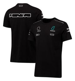 T-shirt de course à manches courtes F1, uniforme de l'équipe de formule 1, t-shirt court respirant à séchage rapide, 2022