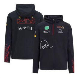 2022 f1 sweatshirt men's zip hoodie new racing uniform formula one team sweater jacket