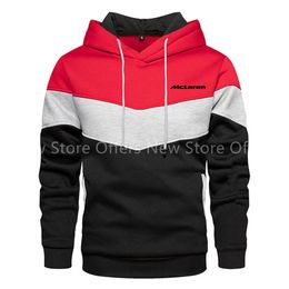 2022 F1 Team Racing Sweat à capuche pour hommes et femmes Fans de Mclaren Automne Hiver Formule 1 Racer Lando Norris Hommes/femmes Sweats à capuche surdimensionnés 87