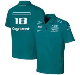 2022 F1 Tshirt Formula 1 Camisa de manga corta Racing Fans Motorsport de automóviles transpirable Camiseta Camiseta Custom Series F1 Swea4307038