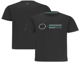 2022 F1 Work Racing Suit Logo de voiture Équipe personnalisée T-shirt à manches courtes Fan Séchage rapide à manches courtes Col rond Sports Car Workwear1290556