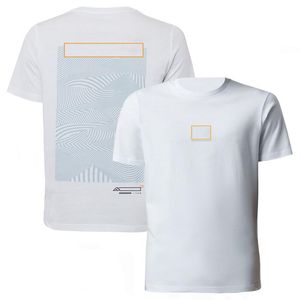 2022 F1 Work Racing Suit Logo de voiture équipe personnalisée T-shirt à manches courtes ventilateur séchage rapide à manches courtes col rond sport respirant Top2859