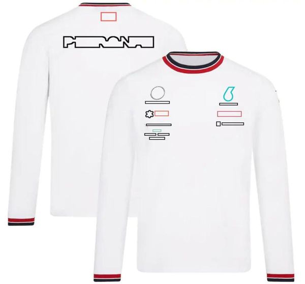 2022 F1 Work Racing Suit Logo de voiture Équipe personnalisée T-shirt à manches courtes Fan Séchage rapide à manches courtes Col rond Sports Car Workwear5590323