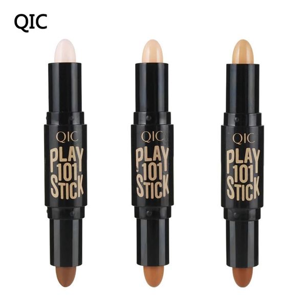 2022 Highlight du visage Bronzer Foundation Base Contour Stick Beauté Maquillage Visage Poudre Crème Shimmer Concealer Camouflage Stylo Maquillage