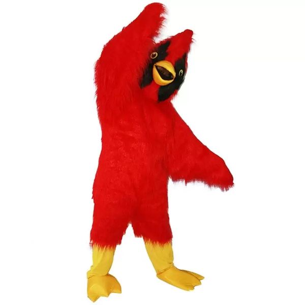 2022 Venta directa de fábrica Red Eagle Bird Mascot disfraces para adultos circo navidad Halloween Outfit Fancy Dress Suit