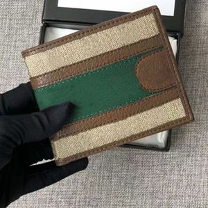 2022 célèbre porte-cartes femmes G porte-cartes designer cuir toile luxe impression rétro portefeuille Mini carte bancaire sac porte-cartes zéro portefeuille en gros