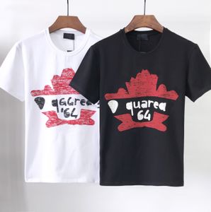 2022 Beroemde heren van hoge kwaliteit T -shirt Letter Afdrukronde ronde nek korte mouw zwarte witte mode mannen vrouwen tees a3