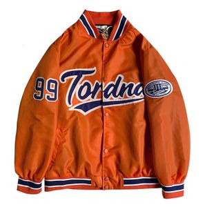 Veste de Baseball brodée rétro américaine, Vintage, épais, Hip Hop, manteau ample pour hommes et femmes, 82, mode printemps 2022
