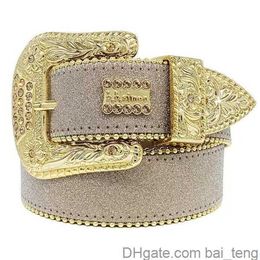 2022 Cinturones de moda para mujer Diseñador Hombre Cinturón de diamantes de imitación Bb Simon con diamantes de imitación brillantes como regalo caritas018127124x