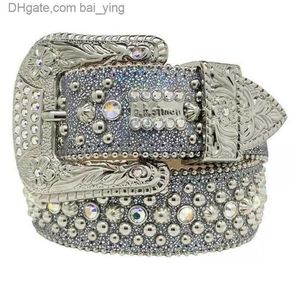 2022 Mode Riemen Voor Vrouwen Designer Heren Bb Simon Strass Riem Met Bling Steentjes Als Geschenk Baiying2437