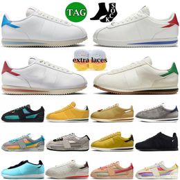 2023 Fashion Union LA X Cortez x Casual Chaussures Hommes Femmes Plate-forme OG Sp Union Vivid Sulphur Baskets Avec Chaussettes LonBlack White Gorge Green Off Jogging Trainers