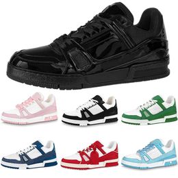 2022 moda clásica personalizada para hombre mujer zapatos casuales entrenador diseñador zapatillas de deporte de impresión de corte bajo verde rojo negro blanco Transpirable corriendo 39-44 z61